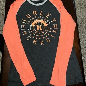 Mens Hurley long sleeve shirt